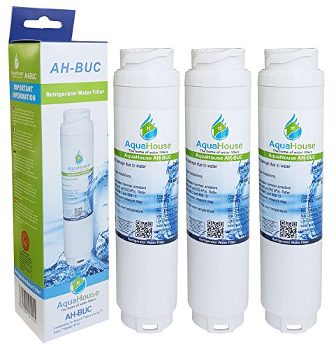 3x AquaHouse AH-BUC kompatibel für Rangemaster DXD Serie Kühlschrank 9016, Haier 0060218743 Wasserfilter