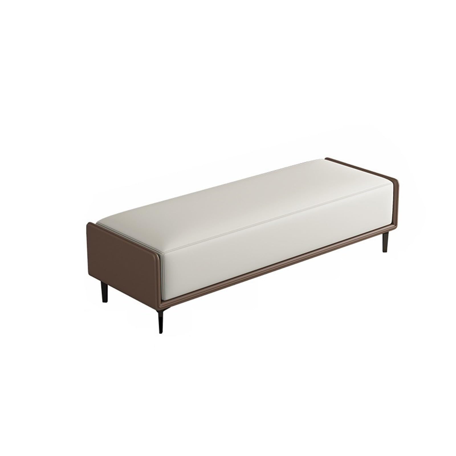 Sitzbank für Schlafzimmer Gepolsterte Eingangsbank, Schlafzimmerhocker aus Stoff, Bank, Nachttischhocker, Esszimmerhocker, for Wohnzimmer, Esszimmer und Schlafzimmer Bettbank(03,120*40*42cm)