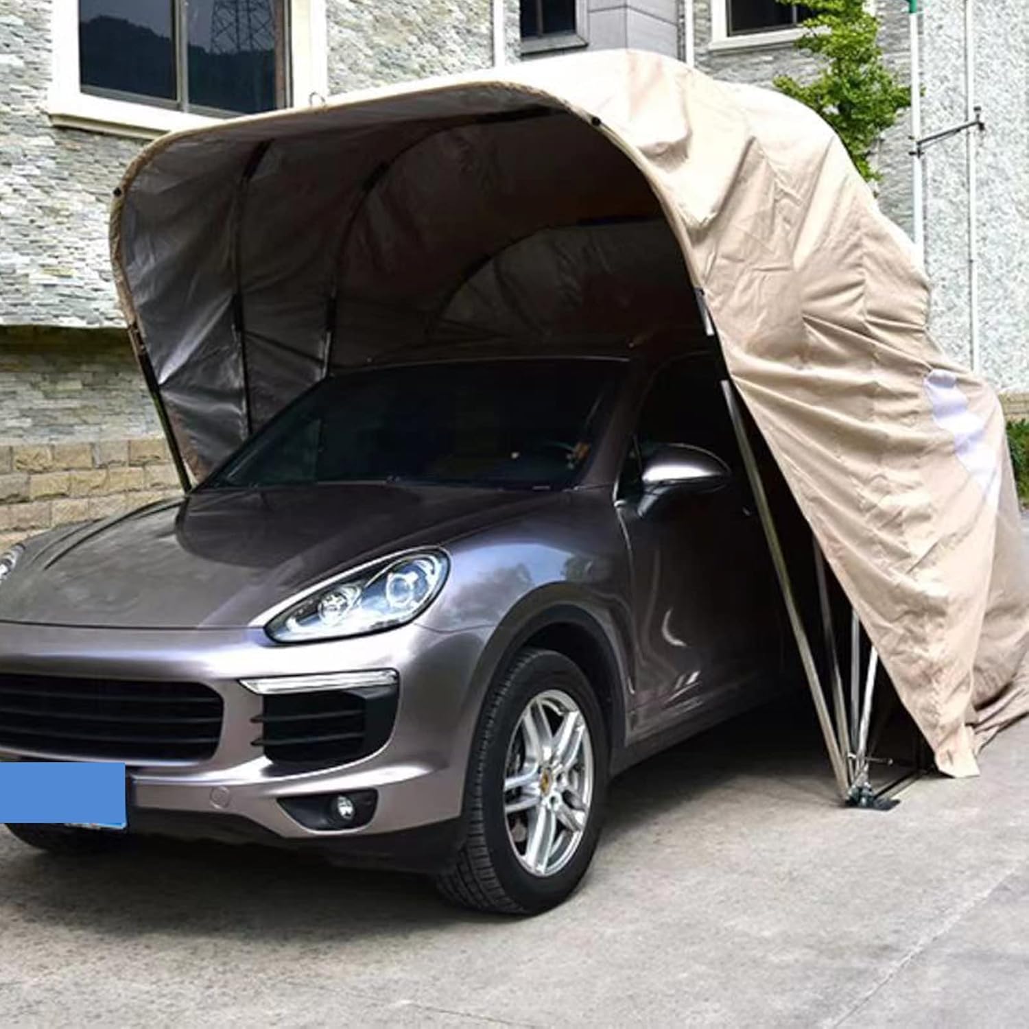 Kältebeständiger Teleskop-Carport, zusammenklappbare und warme Autoabdeckung für den Außenbereich, halbautomatischer mobiler hydraulischer Carport, Verschiedene