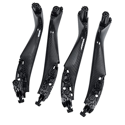 DOFABI Innenraum Auto Links rechts Türgriff Innenverkleidung Ersatz, for, for 5er G30 G31 G38 F90 Türgriff(Carbon Fiber Set)