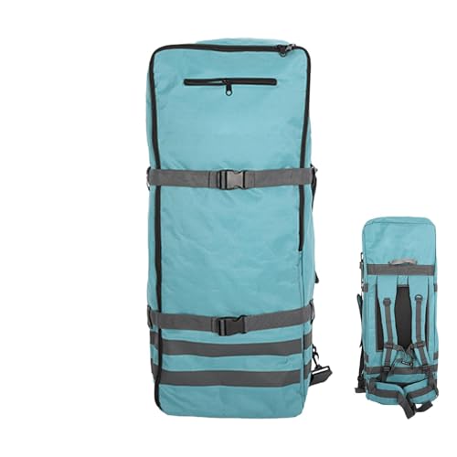 Xasbseulk Paddelboard-Tasche, Rucksack, aufblasbarer Reise-Rucksack, 84 l, großes Fassungsvermögen, verstellbare Schultergurte, Wassersport, Outdoor, für Stehbrett oder Paddel