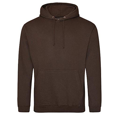 Just Hoods - Unisex College Hoodie/Hot Chocolate, S