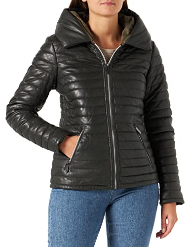 Oakwood Damen Hyper Blouson, Dunkelkhaki, 42