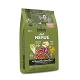 Bosch HPC MENUE Adult mit Rind, Leber & Pansen| Hundetrockenfutter für ausgewachsene Hunde Aller Rassen | 1 x 12 kg