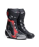 TCX Herren Rt-Race Pro Air Motorradstiefel, Schwarz Rot Weiß, 46 EU