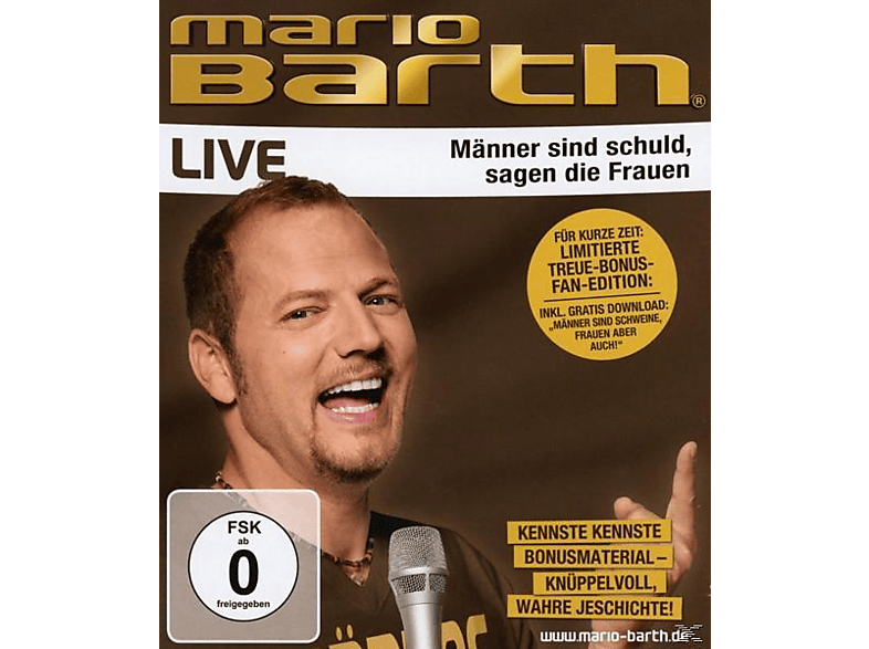 Mario Barth - Männer sind schuld, sagen die Frauen Blu-ray