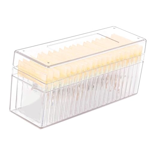 JUNNASALIKER Schmuck-Organizer-Box mit 20 PVC-Beuteln, tragbare Hülle, transparente Schmuck-Box, geeignet für Ohrringe, Ringe, Halsketten