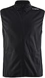 Craft Herren Weste WARM VEST M, Black, L, 1905376-999000-6