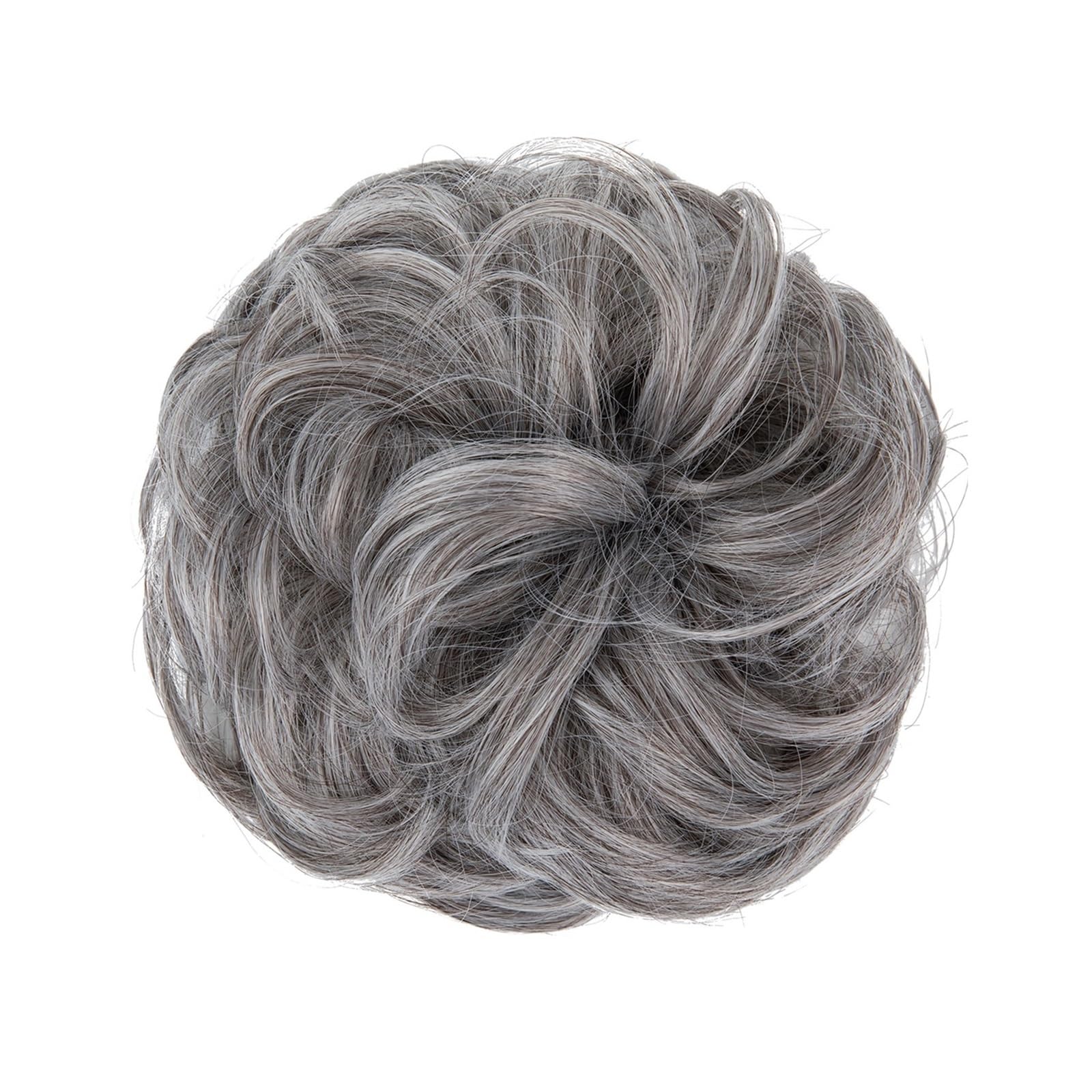 Haarteil Unordentlicher synthetischer Haarknoten for den täglichen Gebrauch, Chignon-Scrunchies, gefälschtes Haarband, Zopf, elastisches Haarteil, Schwanz for Frauen H9 Haarverlängerung(6-1001)