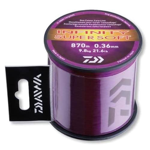 Daiwa Infinity Super Soft 0,33mm 8,3Kg 3000m MP monofile Schnur Karpfenschnur