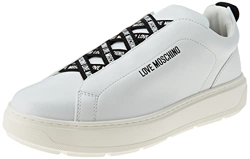 Love Moschino Damen Ja15824g0gia0100 Sneaker, Weiß, 40 EU