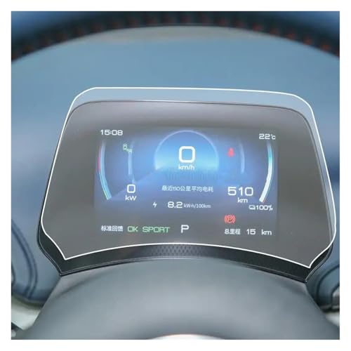 Für BYD Für ATTO 3 2022 Auto-Infotainment-GPS-Navigationsdisplay Schützen Sie Den Displayschutz Aus Gehärtetem Glas Navigation Schutzfolie Navigations-Displayschutz(Instrument)