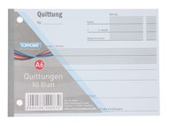 50x Stylex Quittungsblock Quittungen 50 Blatt DIN A6