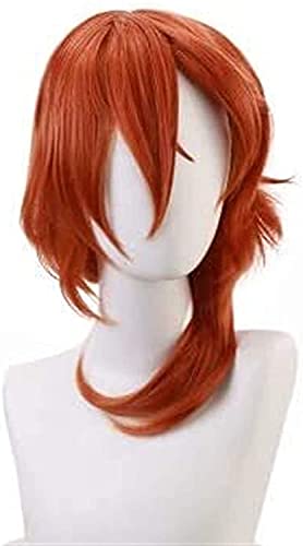 LINLINCD-Anime Coser Wig Bungo Stray Hunde Nakahara Chuuya Cosplay Wig Anime Comic-Con