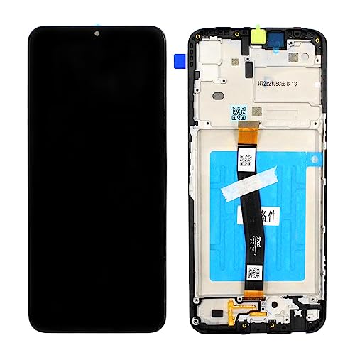 Original LCD Display Für Samsung Galaxy A22 5G 2021 A226B Touch Screen Glas Digitizer Bildschirm mit Rahmen (Service Pack) GH81-20694A Schwarz