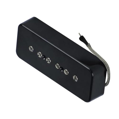 Schwarze Vintage E-Gitarre Single Coil Bridge Pickup Gitarre Ersatzteile Single-Coil-Tonabnehmer