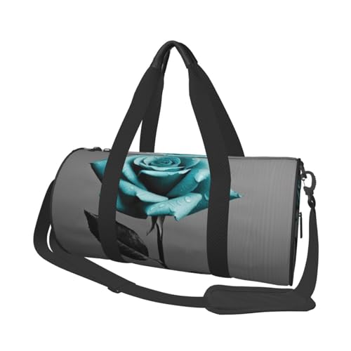 Robuste Reisetasche mit Rosenblüten, geräumige und stilvolle Tasche für alle Ihre Reisebedürfnisse