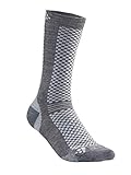 Craft WARM MID 2-Pack Sock, Schwarz, 43/45