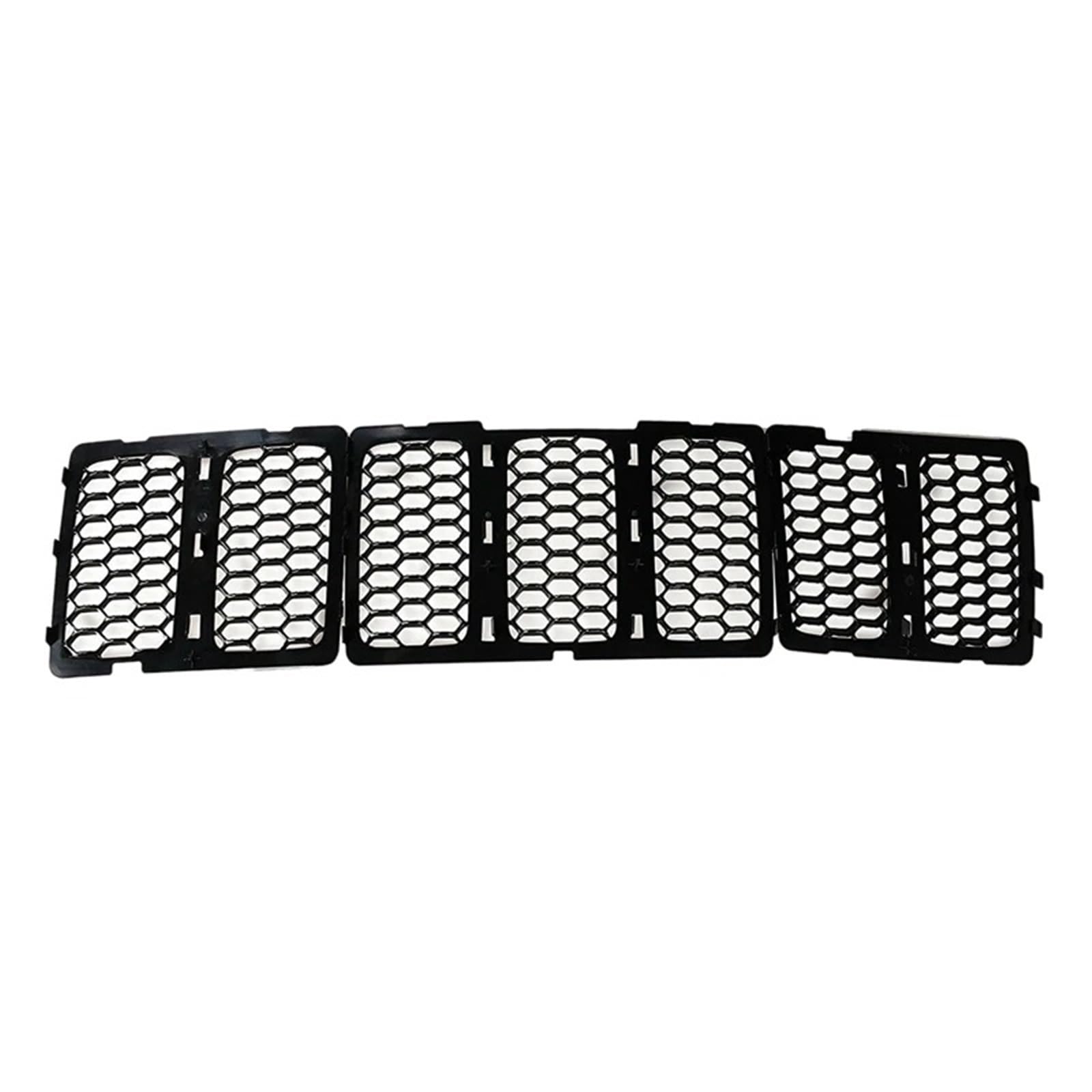 Frontgrills Für Jeep Für Grand Für Cherokee 2014-2016 Auto Schwarz Front Grille Einsätze Trim Mesh Kit Front Bumper Grille