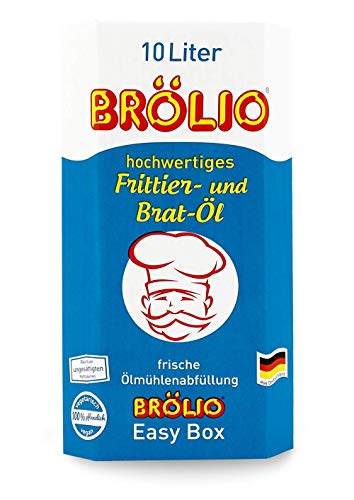 Brölio - Frittier- und Bratöl, 10 Liter Bag-in-Box