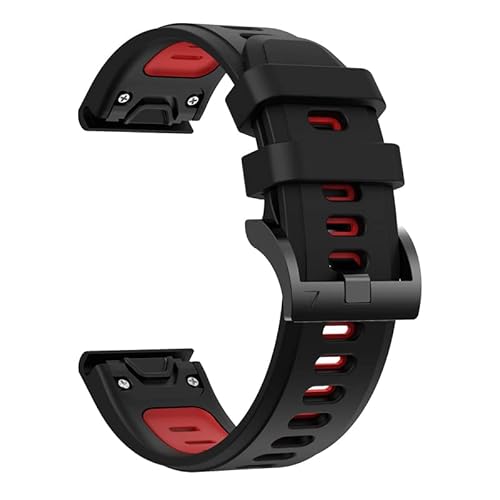 BANDKIT Silikon-Uhrenarmband für Garmin Fenix 6, 6Pro, 5, 5 Plus, Forerunner 935, 945, Instinct S60, 22 mm, Schnellverschluss-Armband, For Forerunner 935 945, Achat