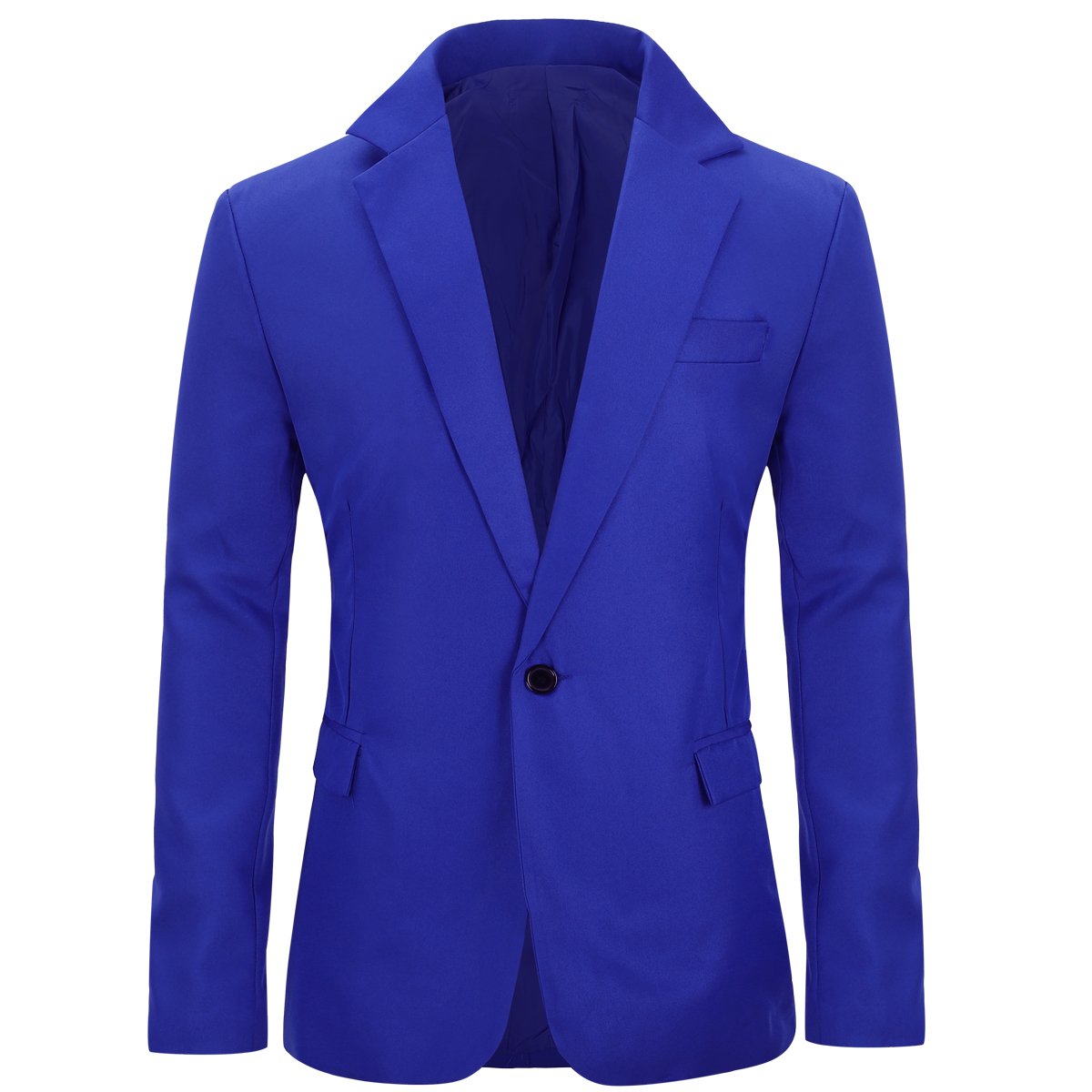 Allthemen Herren modisch Freizeit Blazer Dunkelblau XXL