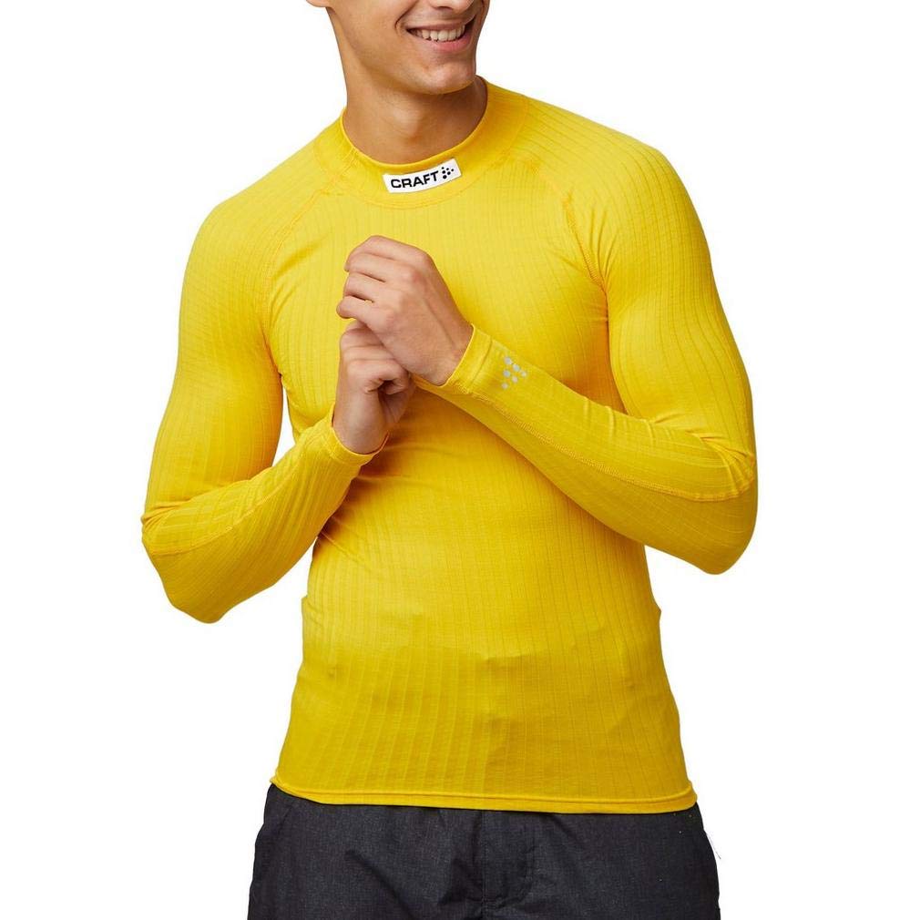 Craft Herren Funktionsshirt Progress Baselayer CN LS 1906255 Yellow XL