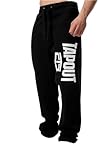 Tapout Herren Jogginghose Normale Passform Active Basic Jogger Black/White XXL, 940004