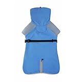 LIbgiubhy Regenmäntel Einstellbare Regenbekleidung Welpen Kleidung wasserdichte Jacken Outdoor Wandern Regenanzug