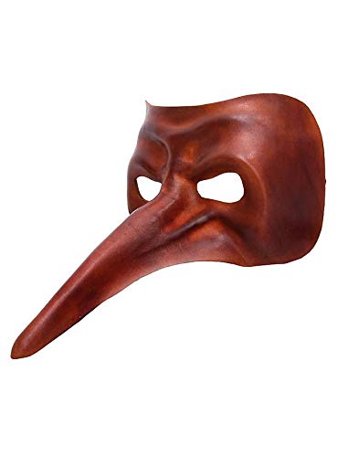 Andracor Venezianische Maske - Scaramouche de cuoio Commedia dell´Arte Ledermaske