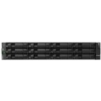 Lenovo ThinkSystem DE2000H Hybrid 2U12 LFF controller enclosure - Festplatten-Array - 12 Schächte (SAS-3) - iSCSI (10 GbE) (extern) - Rack - einbaufähig - 2U