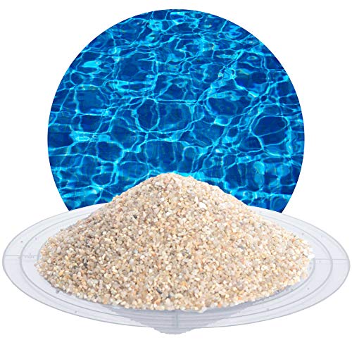 25 kg hygienischer Filtersand beige, Quarzsand - natürliches Filtermedium für Sandfilteranlagen zur Reinigung von Pool, Teich, Schwimmbad, Wasseraufbereitung von Schicker Mineral (0,8-1,6 mm)