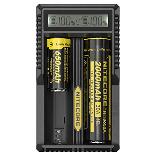 Nitecore UM20 Smart Universal Digi Dual USB Akku-Ladegerät