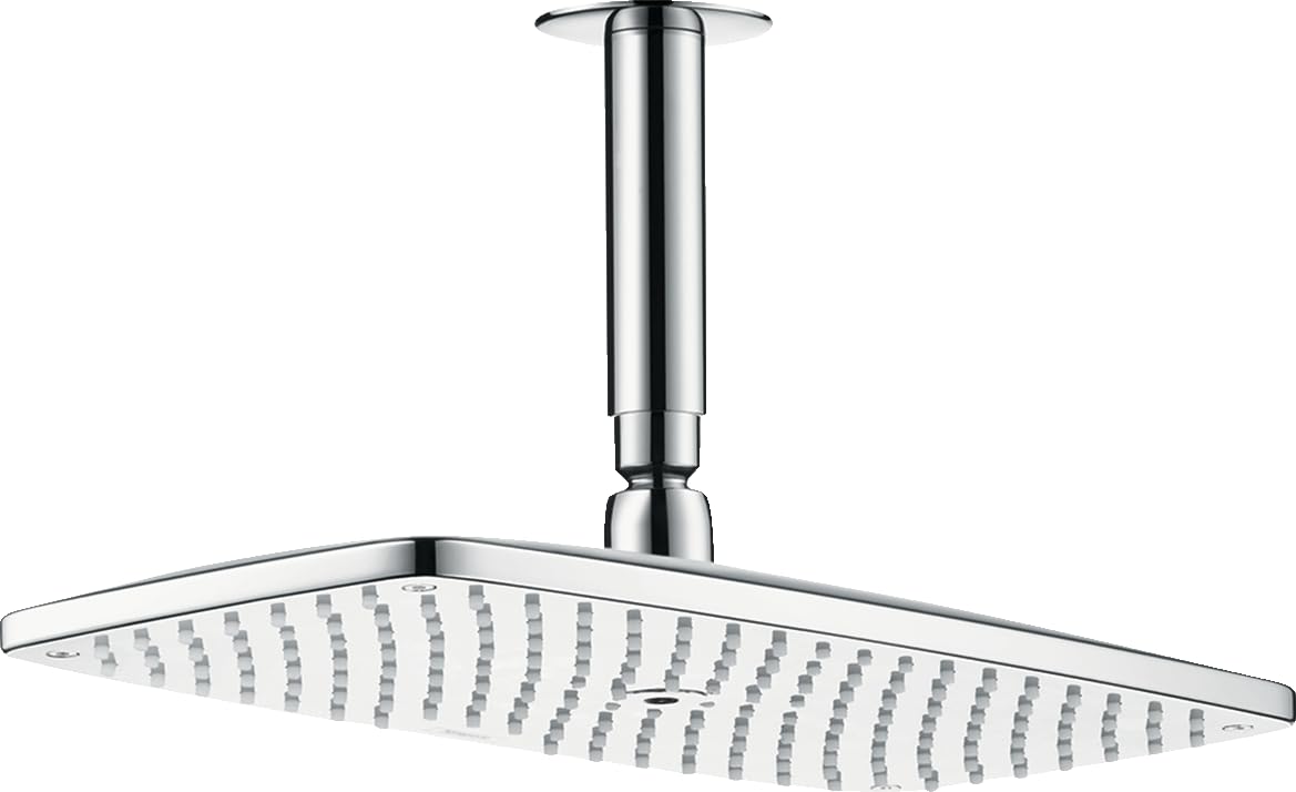 hansgrohe Raindance E 360 Air Duschkopf, Kopfbrause für Deckenmontage, Chrom, 1 Strahlart