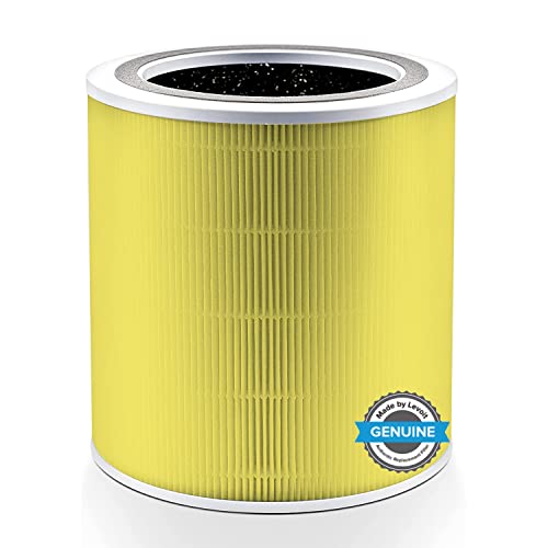 LEVOIT Core 400S Ersatzfilter gegen Gerüche von Haustier und Küche, hocheffizienter Aktivkohlefilter und Vorfilter, H13 HEPA Filter für Tierbesitzer Raucher Allergiker, Core 400S-RF-PA