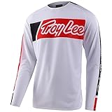 Troy Lee Designs Herren Motocross-Trikot, Bianco,