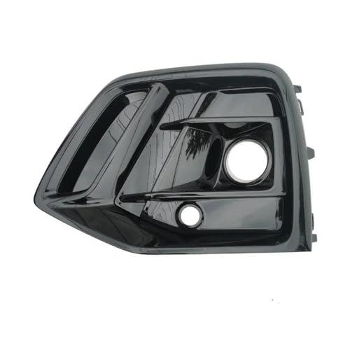 GLILAR Nebelscheinwerferblenden Kompatibel Mit Für Q5 2021 2022 2023 Auto-Nebelscheinwerfer-Lampe Kühlergrill Nebelscheinwerfergrills Autozubehör(Black,Left)