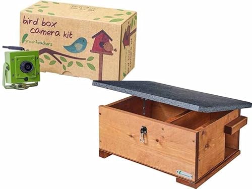 HD 1080p WiFi Wildlife Kamera & große Igelbox – Garten Wildlife Kamera & Habitat Kit, perfekt zum Betrachten von Igeln und anderen Tieren zu Hause auf Ihrem Handy, Tablet und Fernseher, Lernwerkzeug