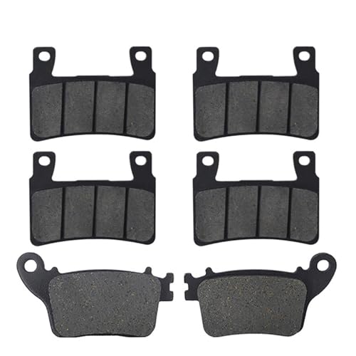 Motorrad Teile Vorne Hinten Bremsbeläge Für KAWASAKI ZX636E Ninja ZX-6R 15-18 ABS 16-18 ZX636F Ninja ZX-6R 13-18 ABS 13-18(Front Rear Pads)