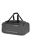 travelite Reisetasche aus wasserabweisendem Plane Material, Gepäck Serie Basics: Praktische Tasche für Urlaub und Sport, 60 cm, 51 Liter