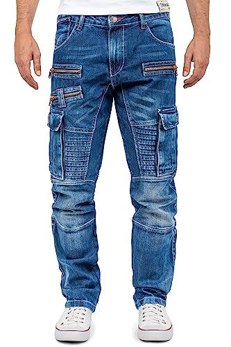 Cipo & Baxx Herren Jeans CD798-bans Blau W38/L32