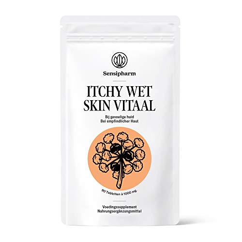 Itchy Wet Skin Vital - 90 Tabletten - Nahrungsergänzung bei Hauterkrankungen und Juckreiz