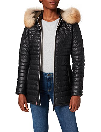 Oakwood Damen Mantel 61679, Schwarz, L