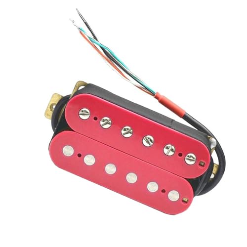 Rosa E-Gitarre Humbucker Hals Pickup verstellbare Schraube Gitarre Ersatzteil Single-Coil-Tonabnehmer