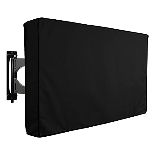 Crepundia Outdoor Tv Cover Im Freien TV-Bildschirm-Abdeckung wetterfest Universal-Protektor staubdichter wasserdichtes Gehäuse für 22 '' bis 58 '' Fernsehen(30 32 Inch)