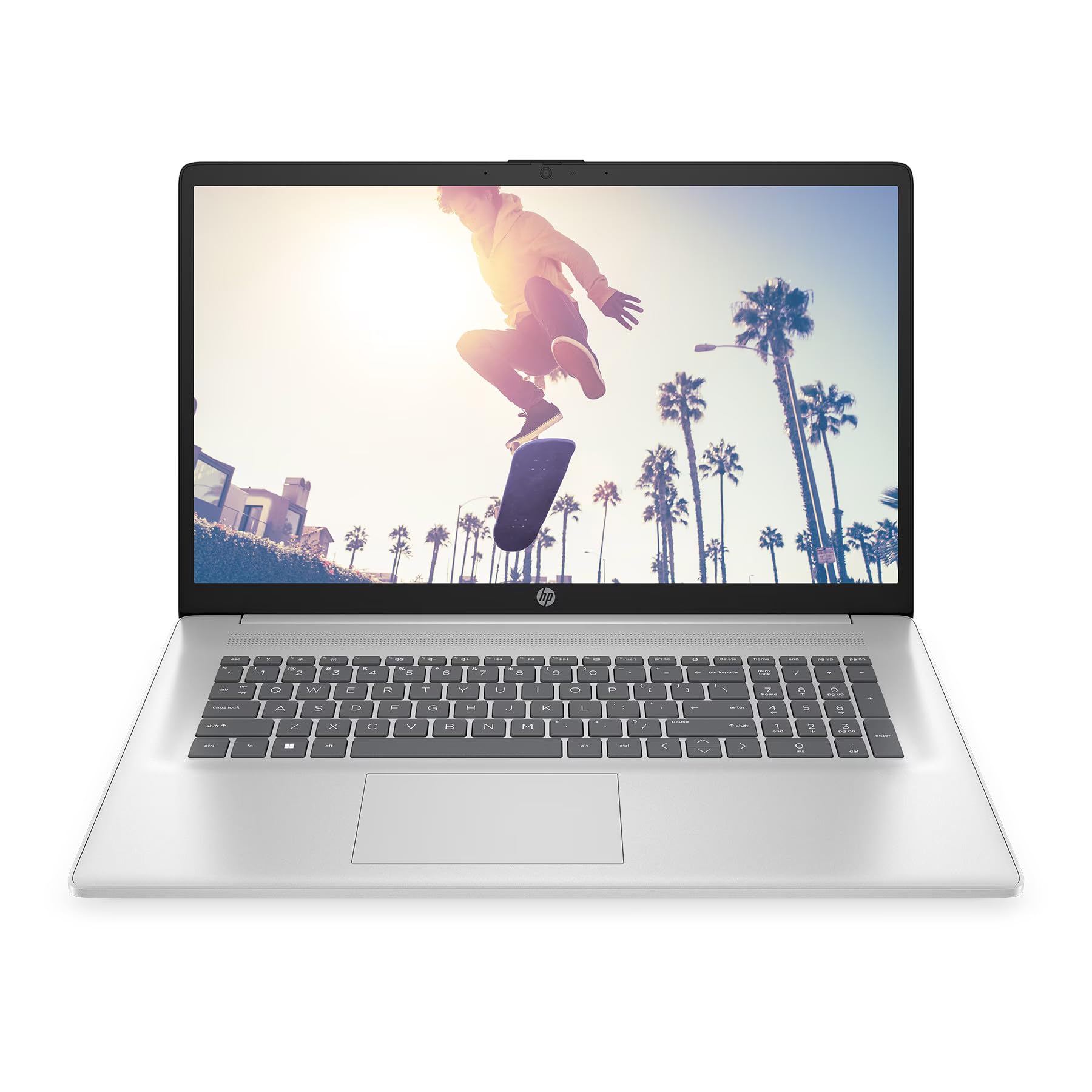 HP 17 - Silber - 17,3" FHD - Core i5 1235U - RAM: 16GB - SSD: 500GB - Windows 11 Pro #mit Funkmaus +Notebooktasche