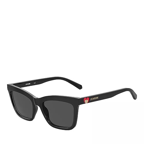 Love Moschino Damen Mol057/S Sonnenbrille, schwarz, 52