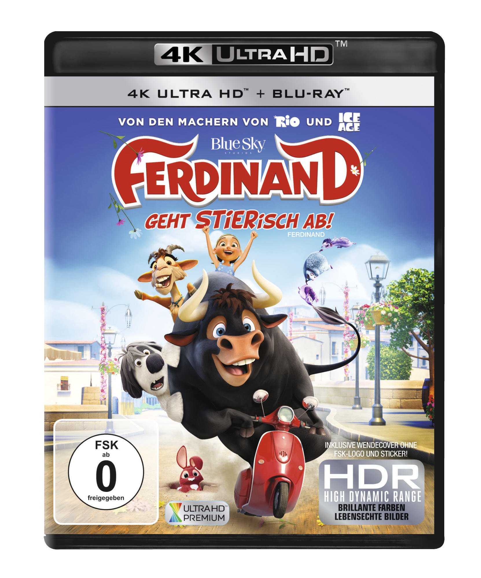 Ferdinand - Geht STIERisch ab! (4K Ultra-HD) (+ Blu-ray 2D)