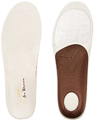 Sidas Damen Winter 3D Comfort Women-Einlegesohlen Sohlen, White, L : 42-43