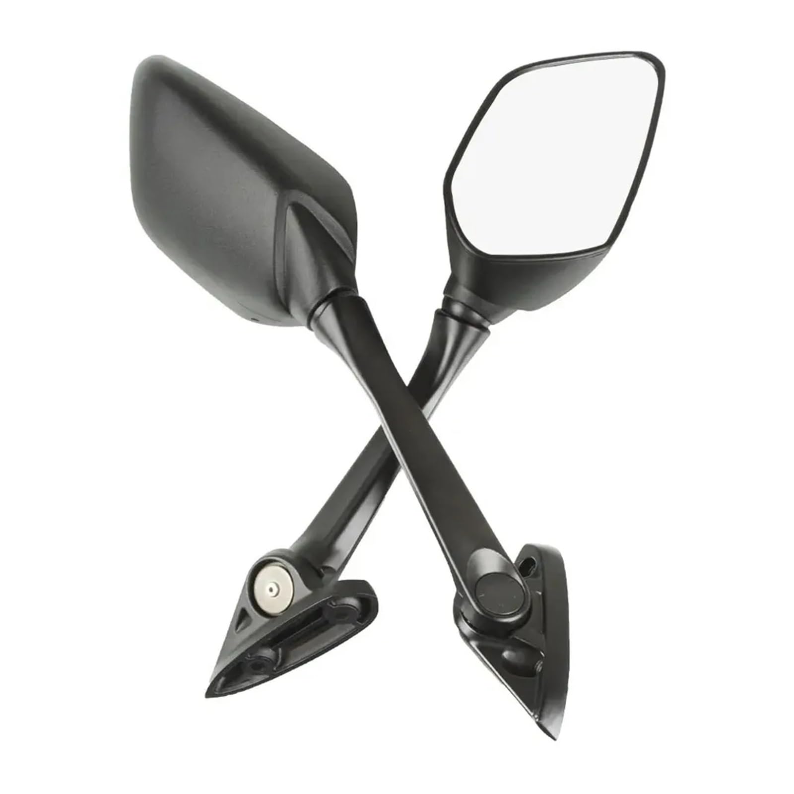 Motorrad Rückseitenspiege Für YZF Für R3 2015 2016 2017 Motorrad Seite Rückspiegel Blind Spot Rückspiegel Motorrad Seitenspiegel(Black)